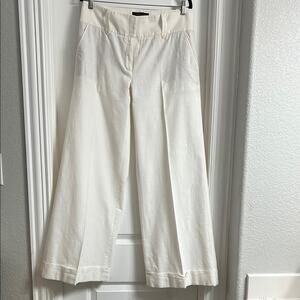 BCBGMaxAzria Cream Wide Leg Pants